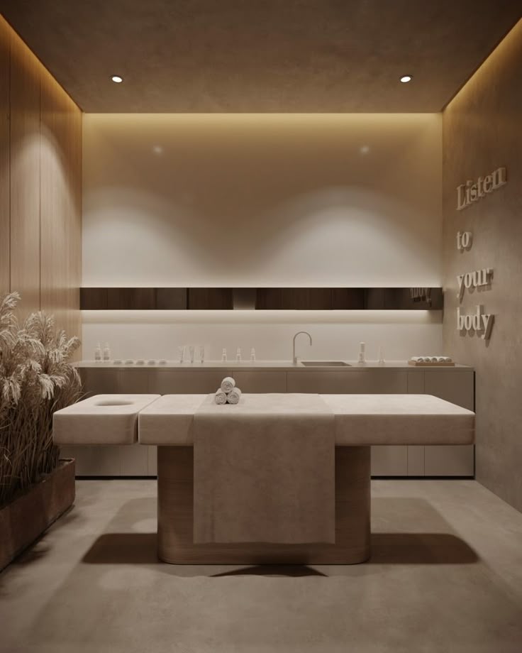 اتاق ماساژ در سالن زیبایی