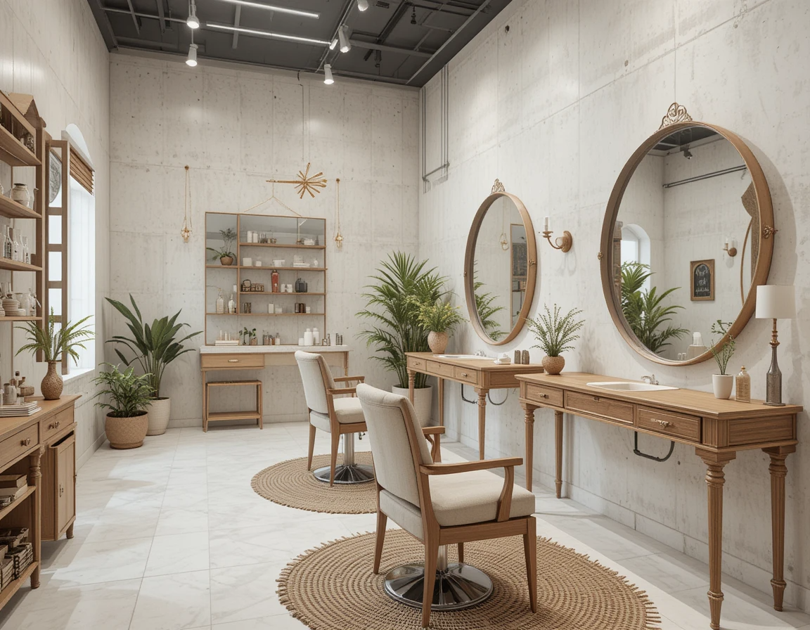 دکور سالن زیبایی به سبک بوهو