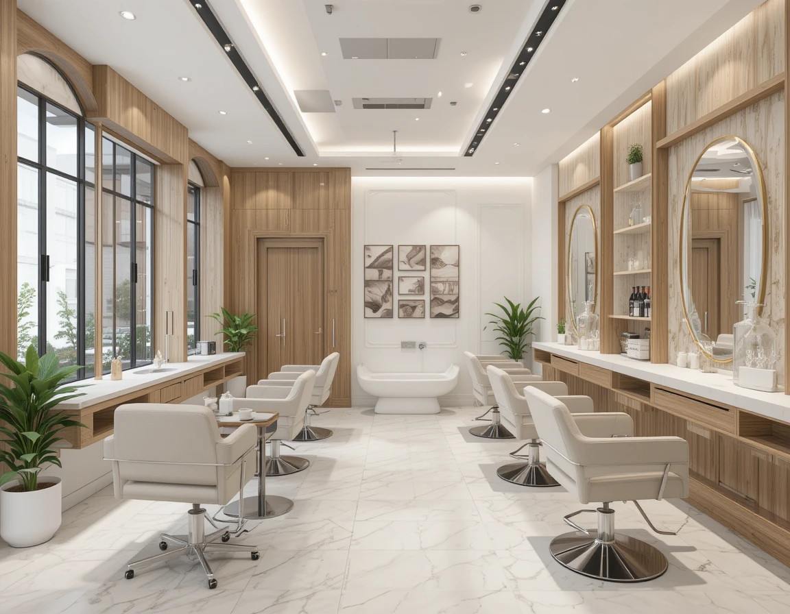 دکور سالن زیبایی کوچک