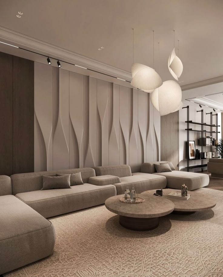 ایجاد پترن در طراحی داخلی آپارتمان