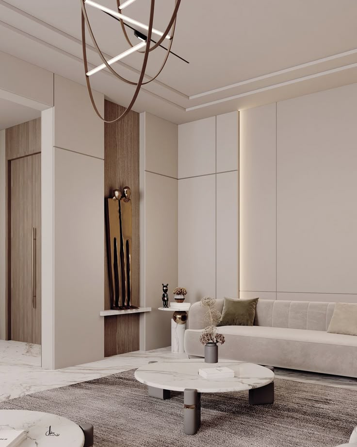 حضور مجسمه در طراحی داخلی آپارتمان