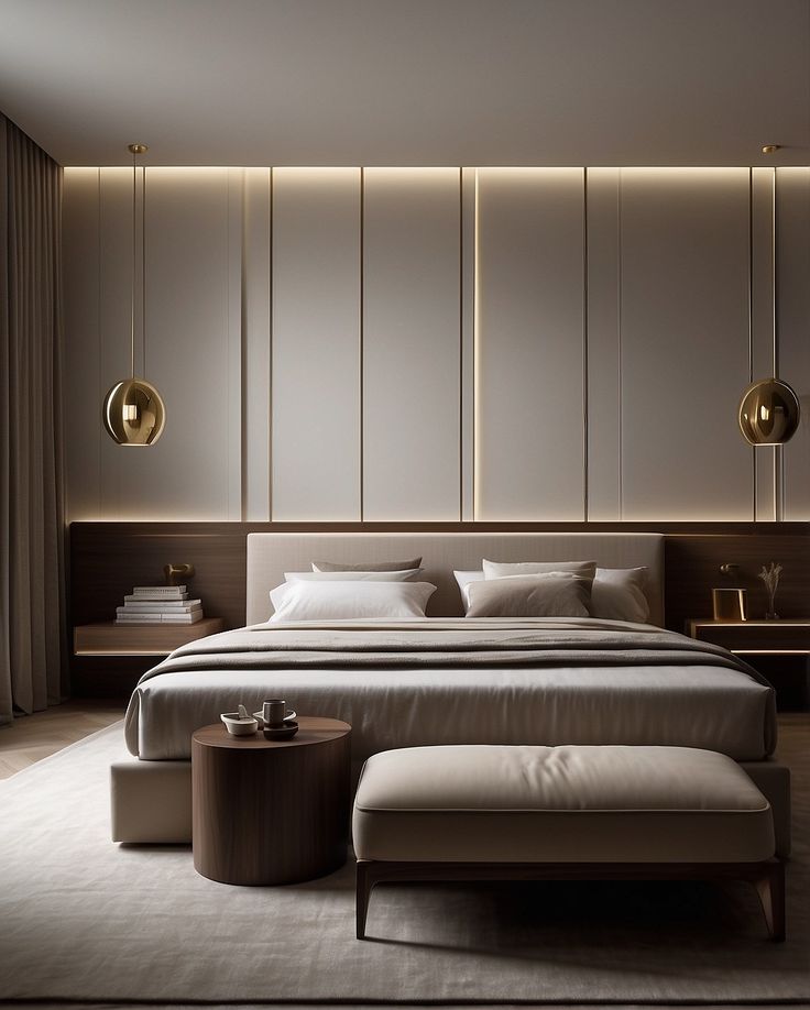 طراحی اتاق خواب مدرن در دکوراسیون منزل