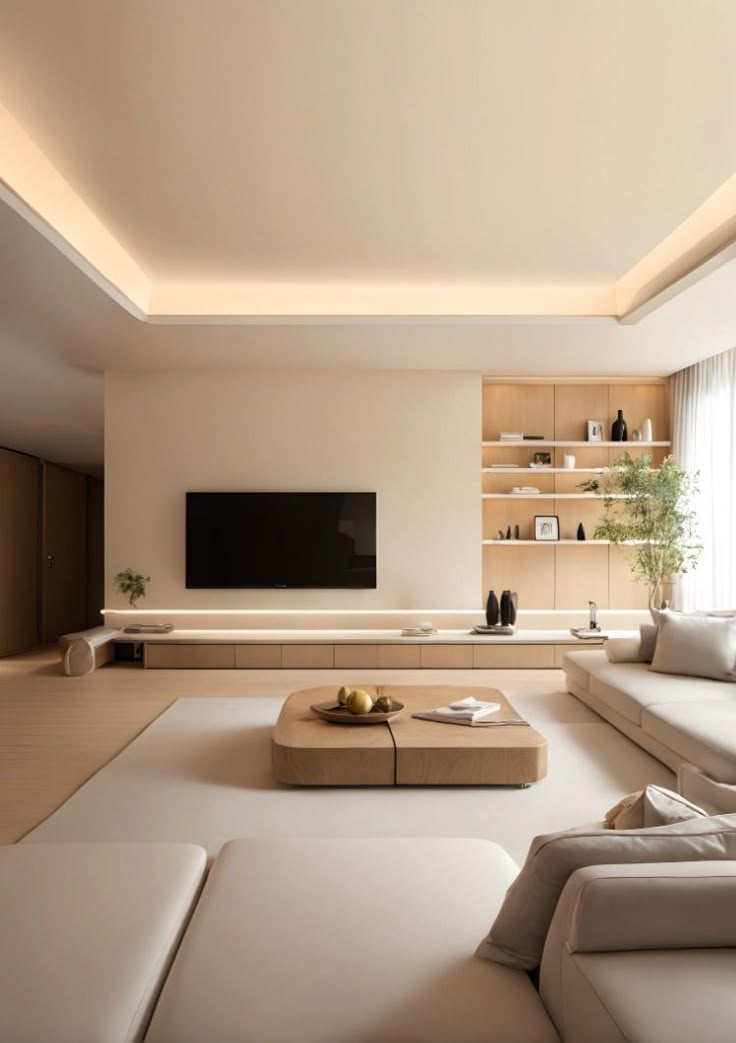 طراحی تی وی روم در آپارتمان